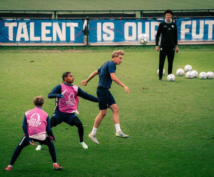 Kom onze U19 woensdag aanmoedigen in de Youth League