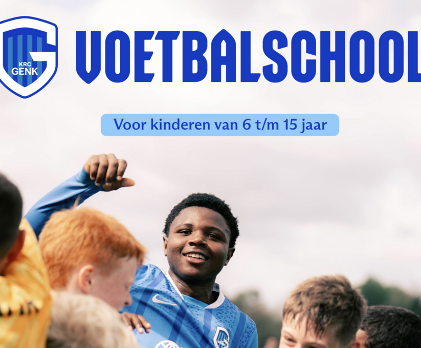 KRC Genk organiseert nu ook eigen voetbalschool