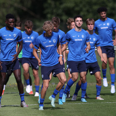 Eerste training Jong Genk (Foto's Dick Demey)