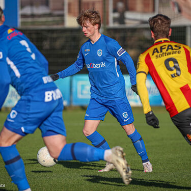Oefenwedstrijd beloften - KVM