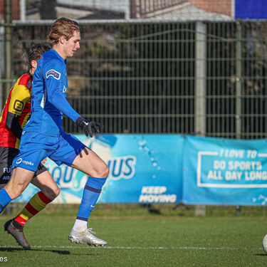 Oefenwedstrijd beloften - KVM