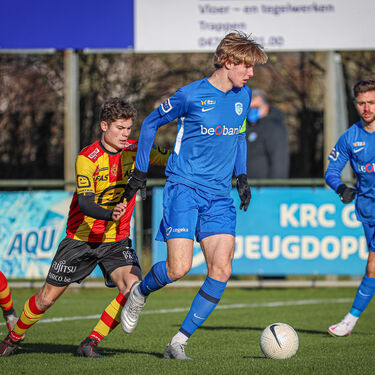 Oefenwedstrijd beloften - KVM