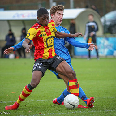 Oefenwedstrijd beloften - KVM