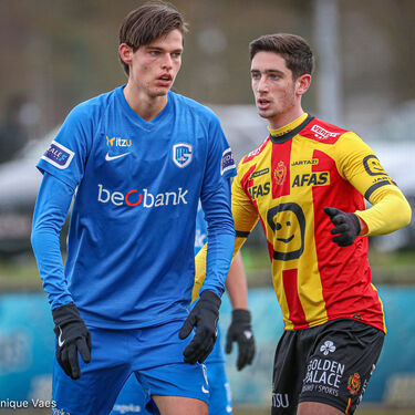 Oefenwedstrijd beloften - KVM