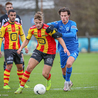 Oefenwedstrijd beloften - KVM
