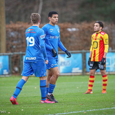 Oefenwedstrijd beloften - KVM