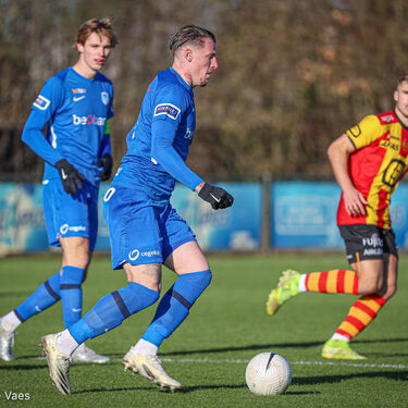 Oefenwedstrijd beloften - KVM