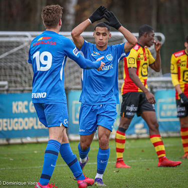 Oefenwedstrijd beloften - KVM
