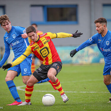 Oefenwedstrijd beloften - KVM