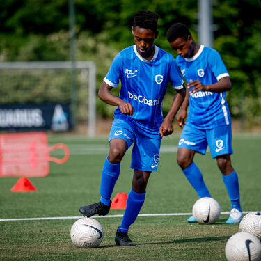 Eerste training nieuwkomers