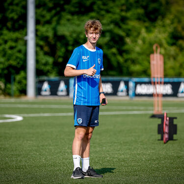 Eerste training nieuwkomers