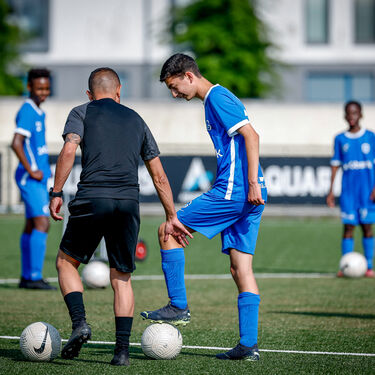 Eerste training nieuwkomers