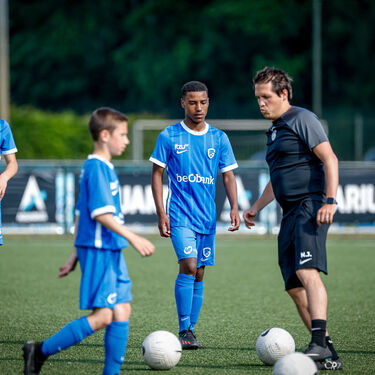 Eerste training nieuwkomers