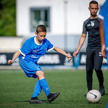 Eerste training nieuwkomers