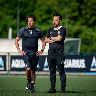 Eerste training nieuwkomers