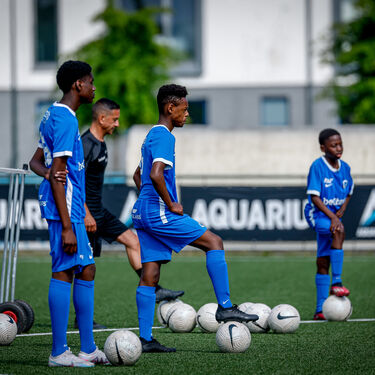 Eerste training nieuwkomers