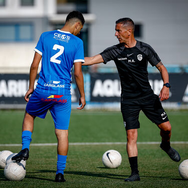 Eerste training nieuwkomers
