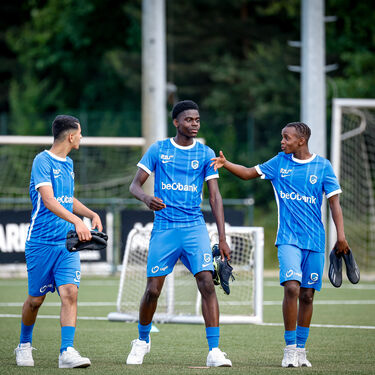 Eerste training nieuwkomers