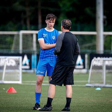 Eerste training nieuwkomers