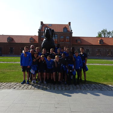 U14 2e plaats in Frankrijk
