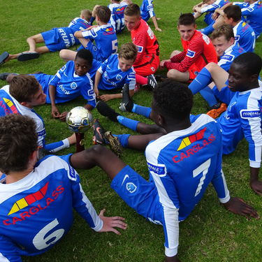 U14 2e plaats in Frankrijk