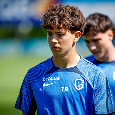 Eerste training Jong Genk