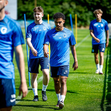 Eerste training Jong Genk