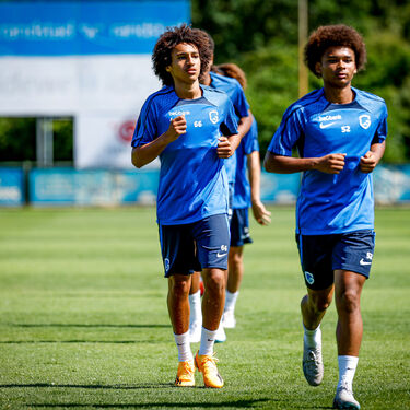 Eerste training Jong Genk