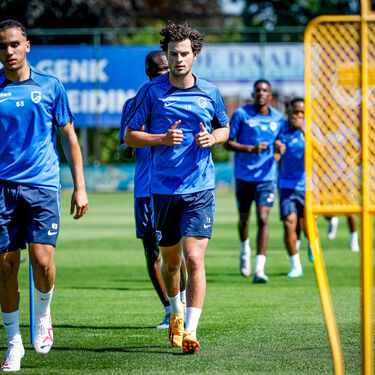 Eerste training Jong Genk