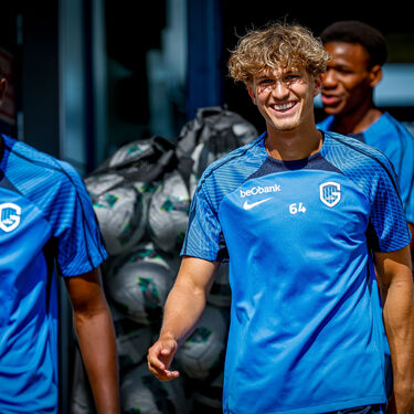 Eerste training Jong Genk