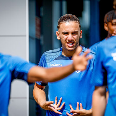 Eerste training Jong Genk