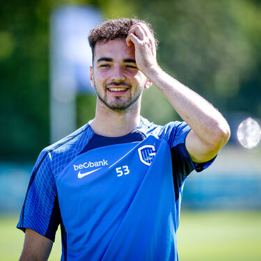 Eerste training Jong Genk