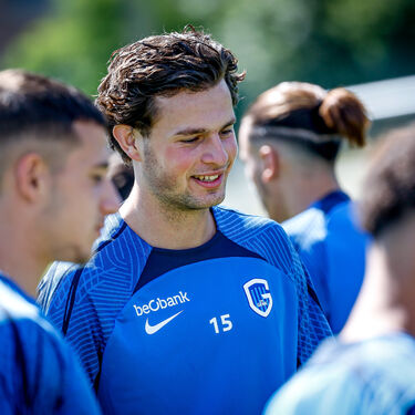 Eerste training Jong Genk