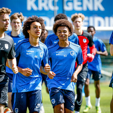 Eerste training Jong Genk