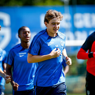 Eerste training Jong Genk