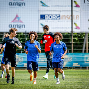 Eerste training Jong Genk