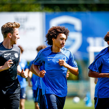 Eerste training Jong Genk