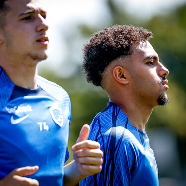Eerste training Jong Genk