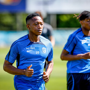 Eerste training Jong Genk