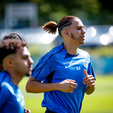 Eerste training Jong Genk