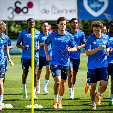 Eerste training Jong Genk