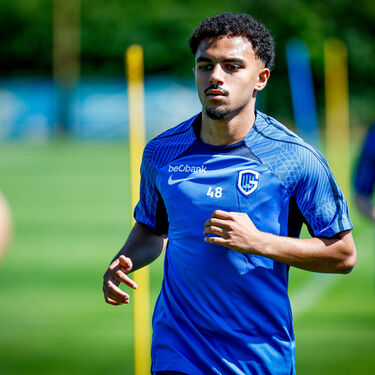 Eerste training Jong Genk