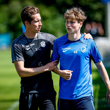 Eerste training Jong Genk