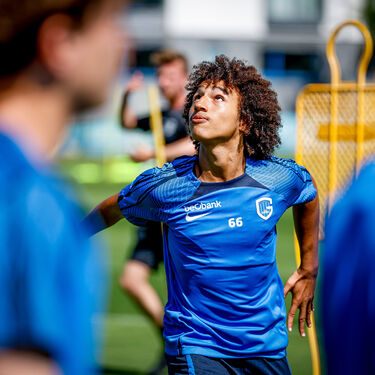 Eerste training Jong Genk