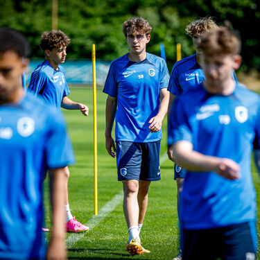 Eerste training Jong Genk