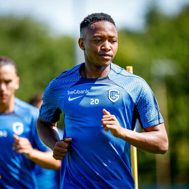 Eerste training Jong Genk