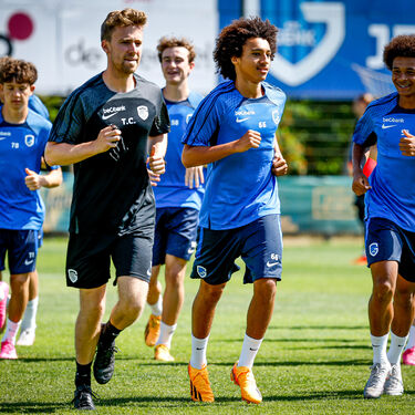 Eerste training Jong Genk