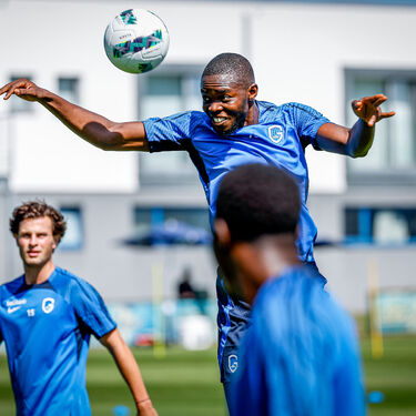 Eerste training Jong Genk