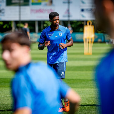 Eerste training Jong Genk