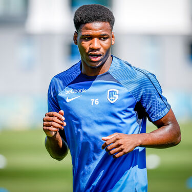 Eerste training Jong Genk